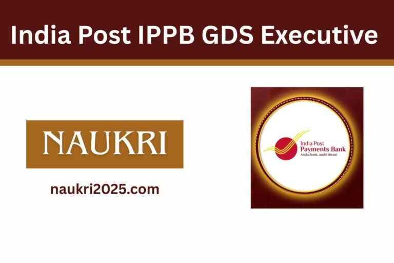 India Post IPPB GDS Executive Recruitment 2025