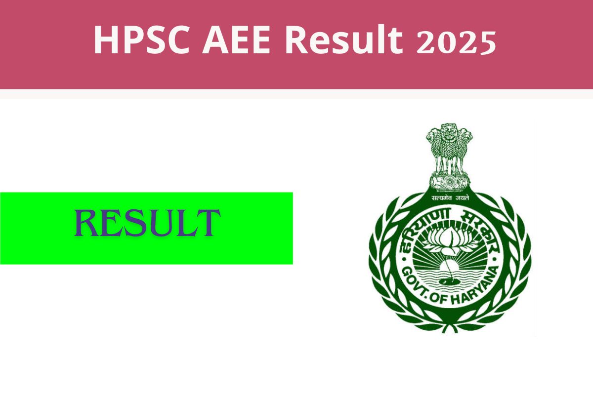 HPSC AEE Result 2025 [OUT] Roll No Wise PDF List Download
