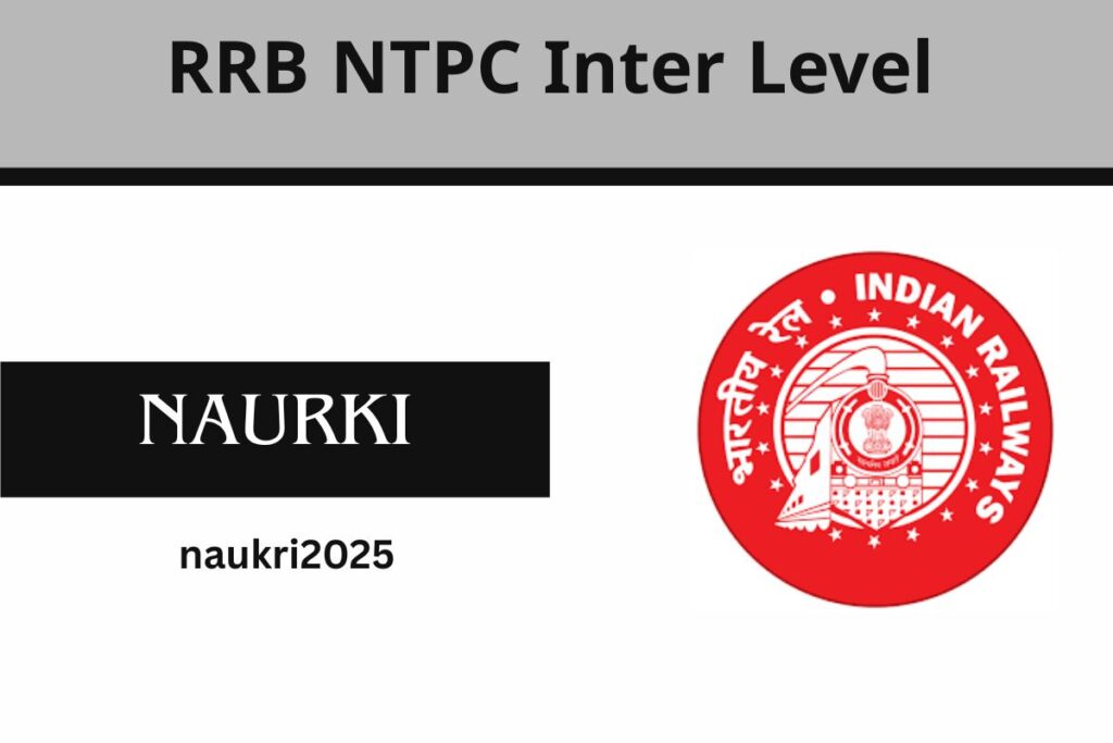RRB NTPC Inter Level